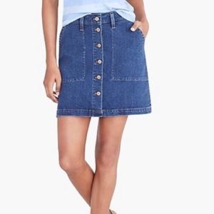 J. Crew Mercantile Jean Skirt